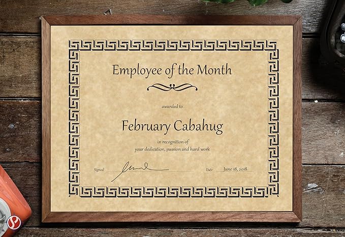 Aged Stationery Parchment Recycled Paper | 65Lb Cover Cardstock | 8.5” x 11” Inches | 50 Sheets Per Pack