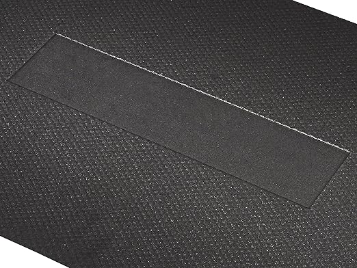 Amazon Basics 3/4" Rectangular Durable Anti-Fatigue Ergo Comfort Standing Mat, 32x20, Black (Previously AmazonCommercial brand)