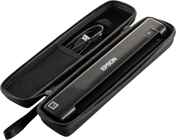 Case Fits Epson Workforce ES-50 / ES-60W / DS-30 / DS-70 Portable Document & Image Scanner - (Will Not fit Other Models.)