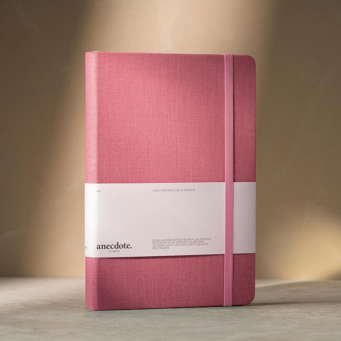 Anecdote 2025-2026 Planner: A Monthly, Weekly & Daily Planner 2025-2026 for Planning Your Success - A5 Size Hardcover Start Anytime and Achieve your Goals - Blossom
